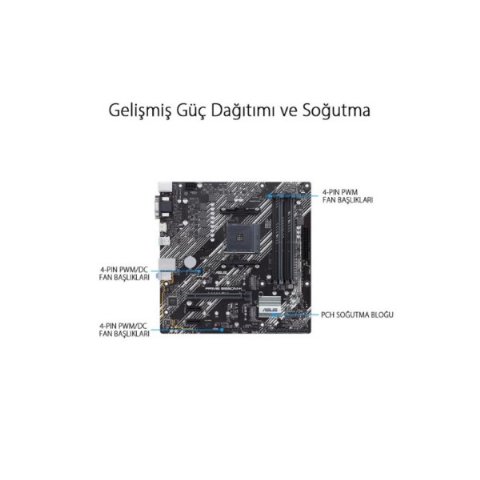 Asus Prime B550M-K AMD AM4 DDR4 Micro ATX Anakart Outlet