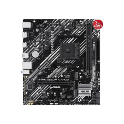Asus Prime B550M-K ARGB AMD AM4 DDR4 Micro ATX Anakart Outlet