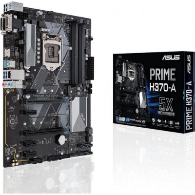 Asus PRIME H370-A Intel LGA1151 DDR4 ATX Anakart teşhirr