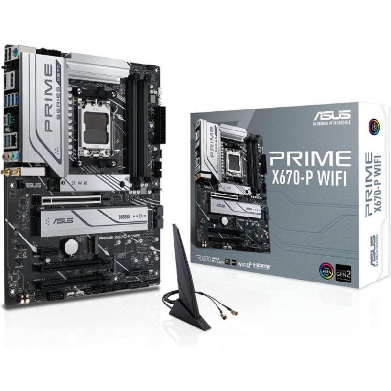 Asus Prime X670-P Wi-Fi AMD AM5 DDR5 ATX Anakart - TEŞHİR