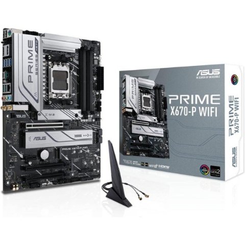 Asus Prime X670-P Wi-Fi AMD AM5 DDR5 ATX Anakart - TEŞHİR