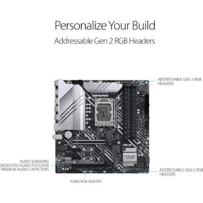 Asus PRIME Z690M-PLUS D4 Intel LGA1700 DDR4 Micro ATX Anakart - OUTLET
