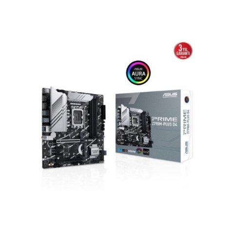 Asus Prime Z790M-PLUS D4 Intel LGA1700 DDR4 Micro ATX Anakart Outlet