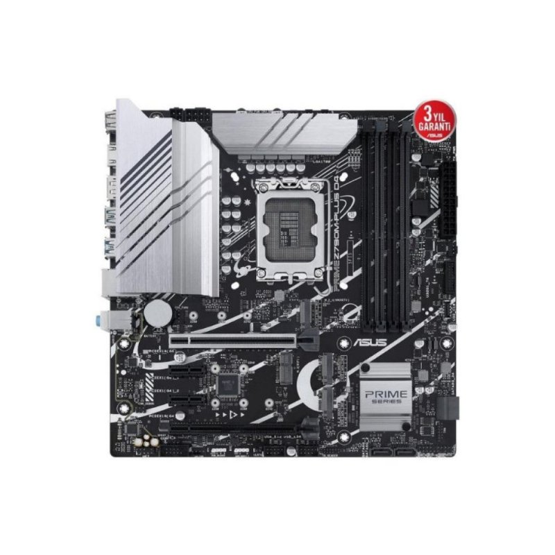 Asus Prime Z790M-PLUS D4 Intel LGA1700 DDR4 Micro ATX Anakart Outlet