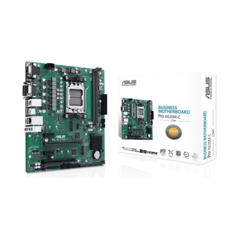 Asus Pro A620M-C-CSM AMD AM5 DDR5 Micro ATX Anakart