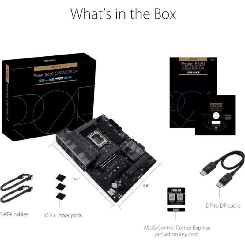 Asus PROART B660-CREATOR D4 Intel LGA1700 DDR4 ATX Anakart - Outlet
