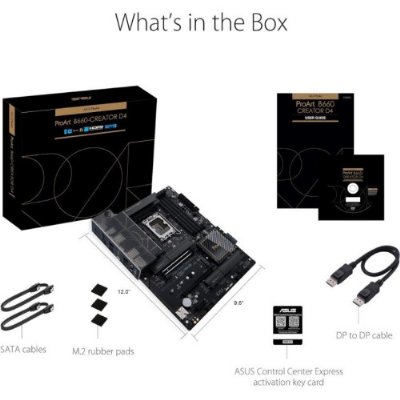 Asus PROART B660-CREATOR D4 Intel LGA1700 DDR4 ATX Anakart - Outlet