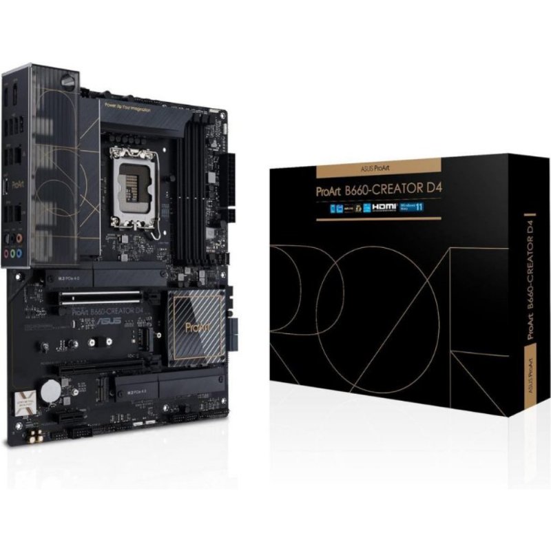 Asus PROART B660-CREATOR D4 Intel LGA1700 DDR4 ATX Anakart - Outlet