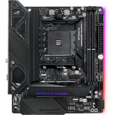 Asus Rog Crosshair VIII Impact AMD AM4 DDR4 Mini ITX Anakart Outlet
