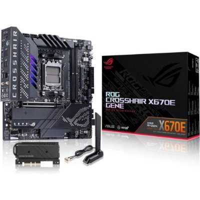 Asus Rog Crosshair X670E Gene AMD AM5 DDR5 Micro ATX Anakart Teşhir