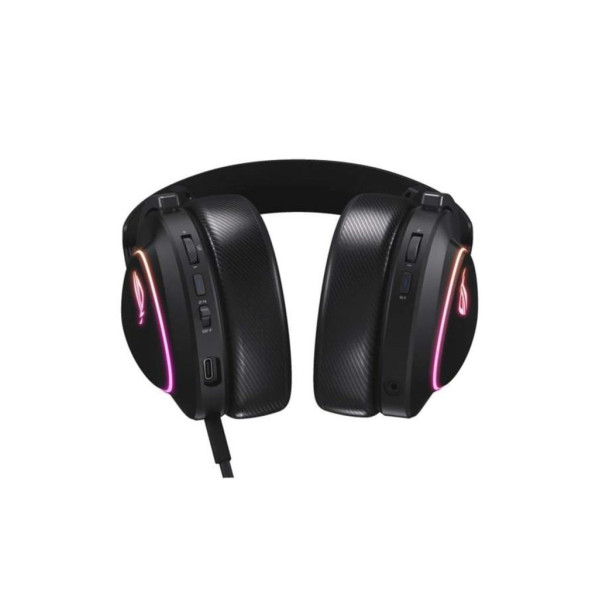 Asus ROG Delta II Siyah RGB 7.1 Kablolu/Kablosuz Kulak Üstü Oyuncu Kulaklığı 