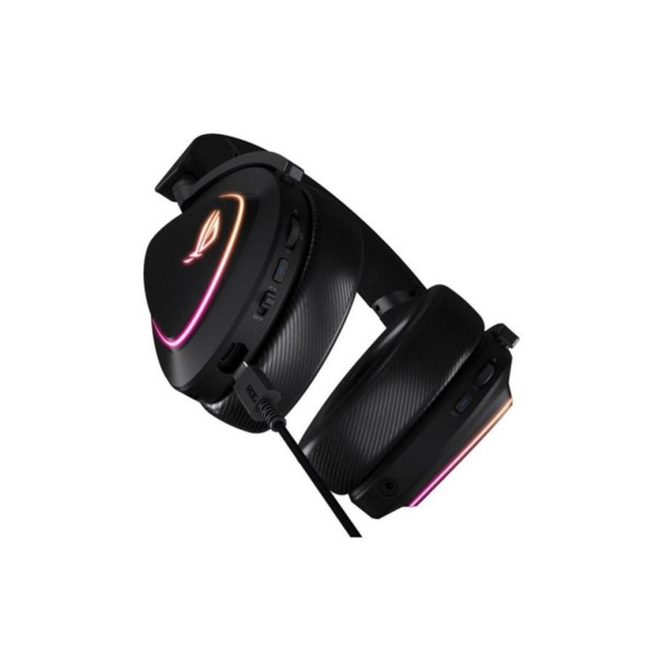 Asus ROG Delta II Siyah RGB 7.1 Kablolu/Kablosuz Kulak Üstü Oyuncu Kulaklığı 