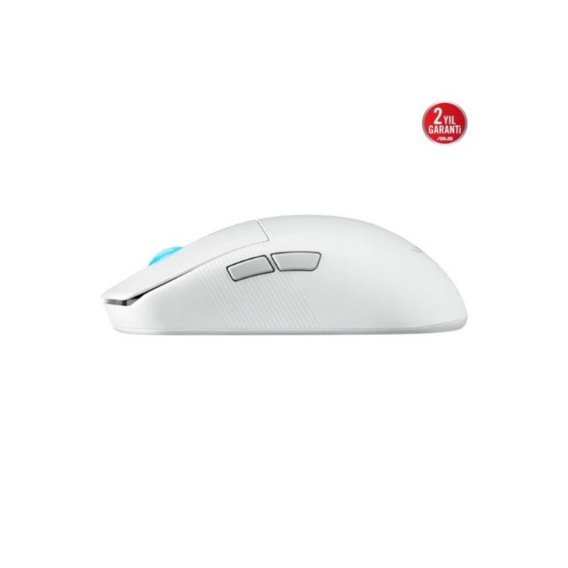 Asus ROG Harpe Ace Mini Beyaz Şarjlı Optik Kablolu/Kablosuz Oyuncu Mouse 