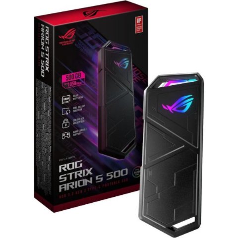 Asus Rog Strix Arion S500 ESD-S1B05 USB 3.2 500 GB Taşı...