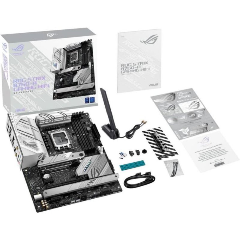 Asus Rog Strix B760-A Gaming Wi-Fi D4 Intel LGA1700 DDR4 ATX Anakart Teşhir