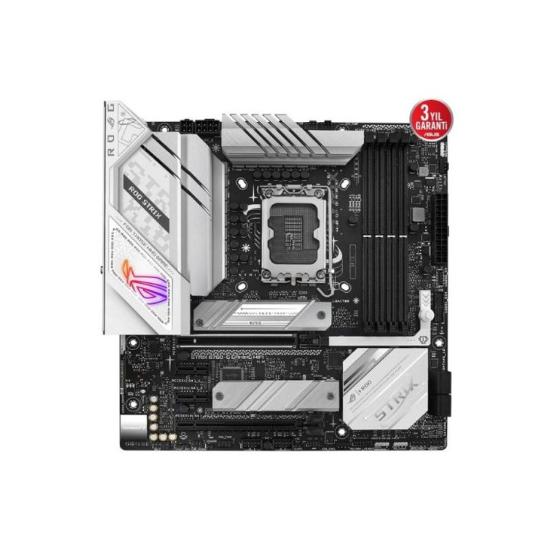 Asus Rog Strix B760-G Gaming Wi-Fi D4 Intel LGA1700 DDR4 Micro ATX Anakart Teşhir