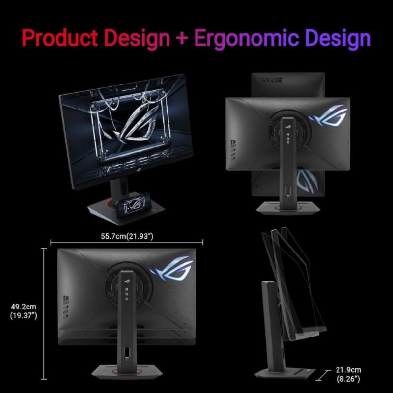 Asus ROG Strix XG259QNG 24.5" 0.3 ms Full HD Pivot IPS 380 Hz Oyuncu Monitörü Outlet