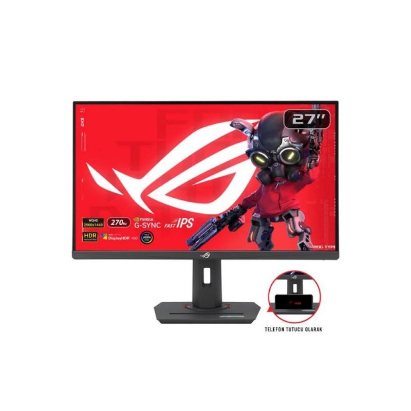 Asus ROG Strix XG27ACMG 27" 1 ms 2K Pivot IPS 270 Hz Oyuncu Monitörü Outlet