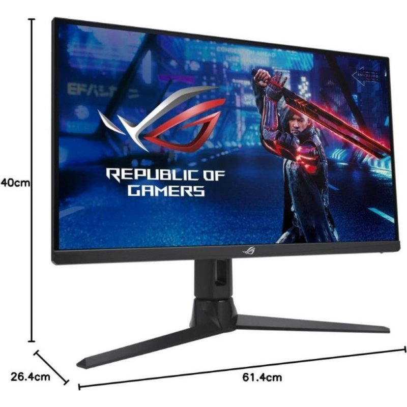 Asus ROG Strix XG27AQMR 27" 1 ms 2K Pivot IPS 300 Hz Oyuncu Monitörü Teşhir