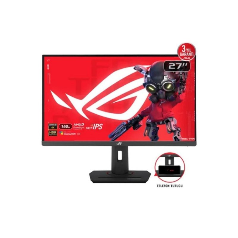 Asus ROG Strix XG27UCS 27" 1 ms 4K Pivot IPS 160 Hz Oyuncu Monitörü Teşhir Asus ROG Strix XG27UCS 27" 1 ms 4K Pivot IPS 160 Hz Oyuncu Monitörü Teşhir