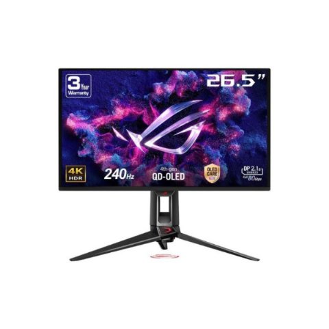 Asus ROG Swift OLED PG27UCDM 26.5" 0.03 ms 4K Pivot 240 Hz Oyuncu Monitörü Outlet