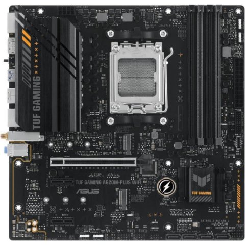 Asus Tuf Gaming A620M-Plus Wi-Fi AMD AM5 DDR5 Micro ATX Anakart Outlet
