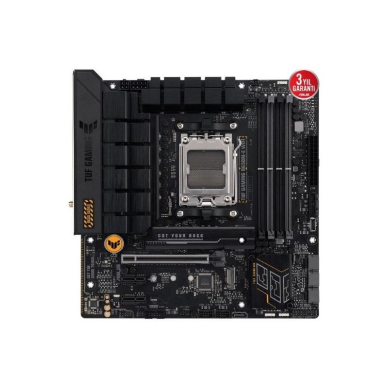 Asus Tuf Gaming B650M-E Wi-Fi AMD AM5 DDR5 Micro ATX Anakart Teşhir