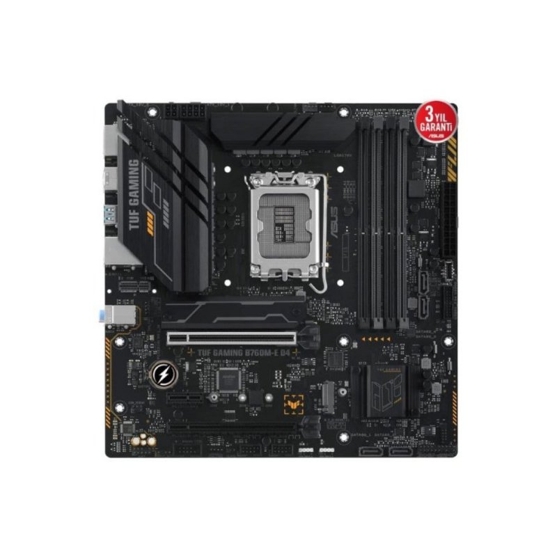Asus Tuf Gaming B760M-E D4 Intel LGA1700 DDR4 Micro ATX Anakart Outlet