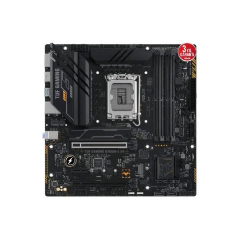 Asus Tuf Gaming B760M-E D4 Intel LGA1700 DDR4 Micro ATX Anakart Outlet