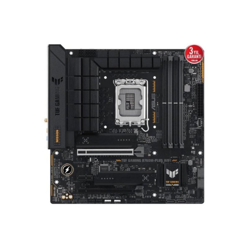 Asus Tuf Gaming B760M-PLUS Intel LGA1700 DDR5 Micro ATX Anakart Outlet