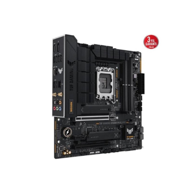 Asus Tuf Gaming B760M-PLUS Intel LGA1700 DDR5 Micro ATX Anakart Outlet