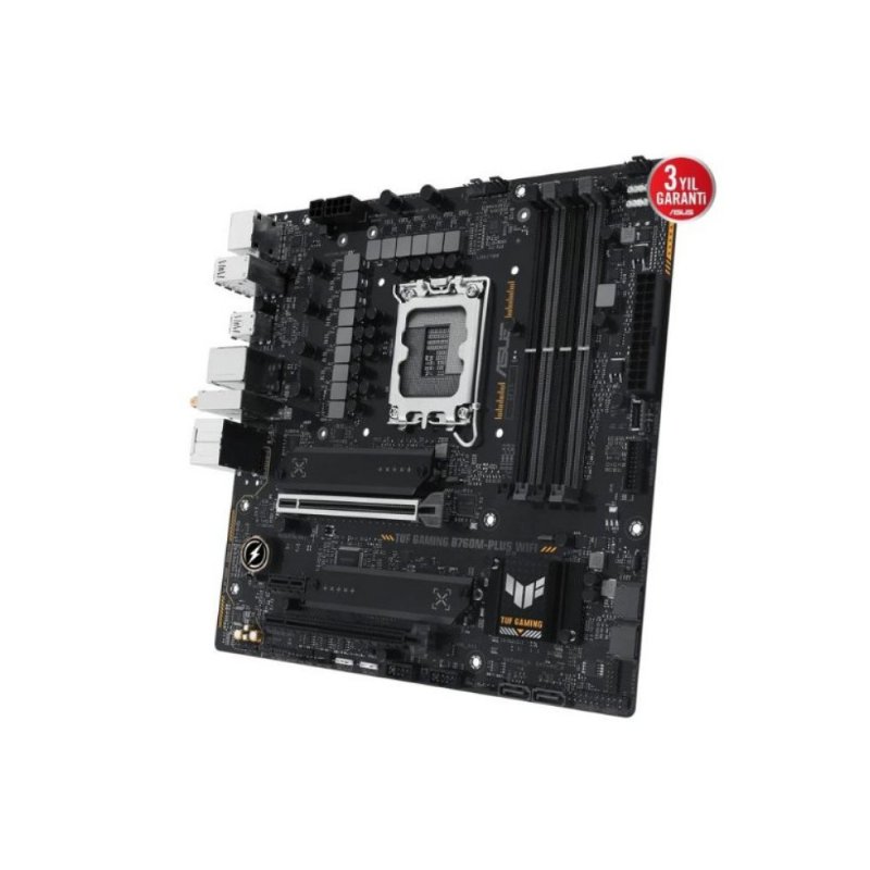 Asus Tuf Gaming B760M-PLUS Intel LGA1700 DDR5 Micro ATX Anakart Outlet
