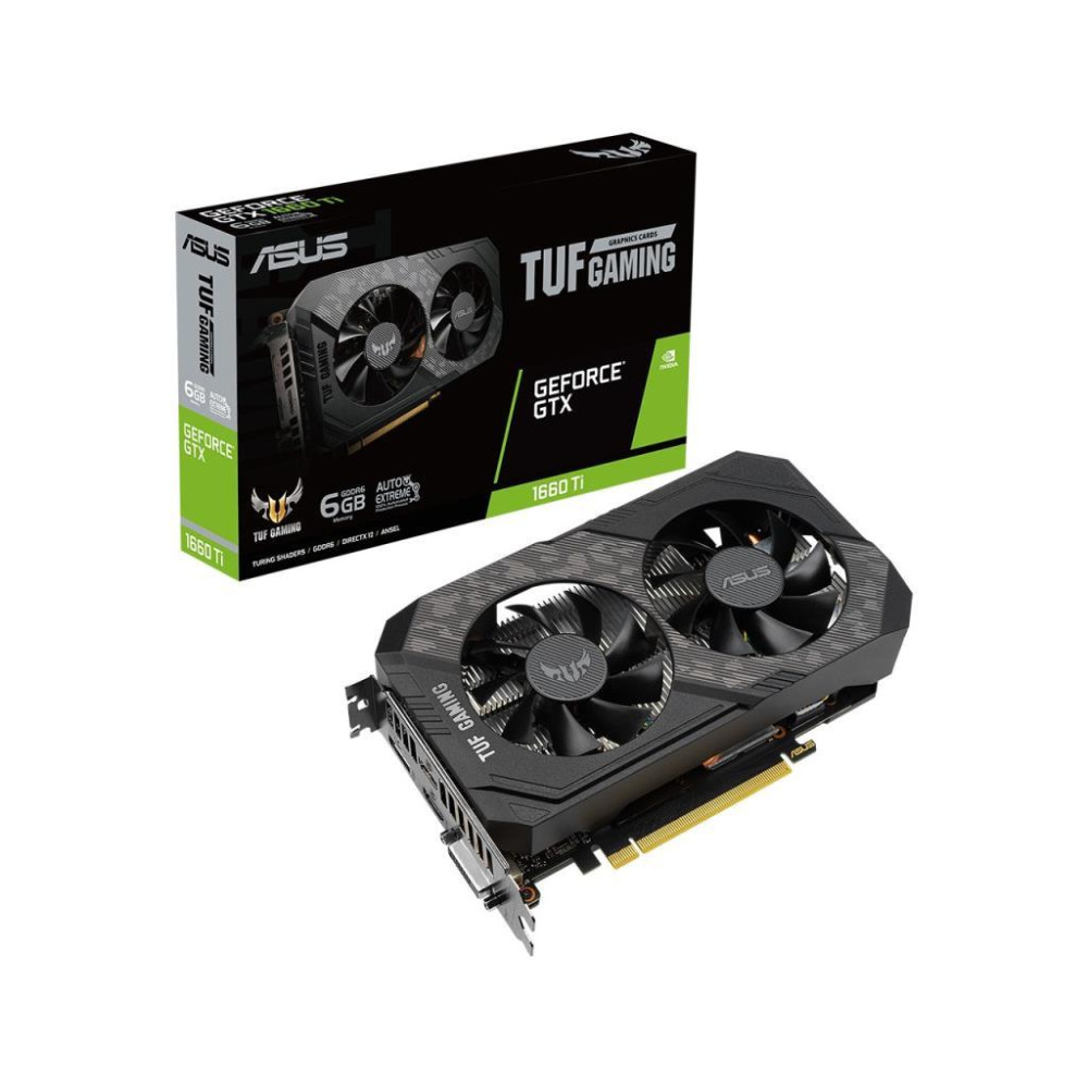 Asus GTX 1660 TI TUF Gaming TUF-GTX1660TI-6G-EVO-GAMING 192 Bit GDDR6 6 GB Ekran Kartı Teşhir