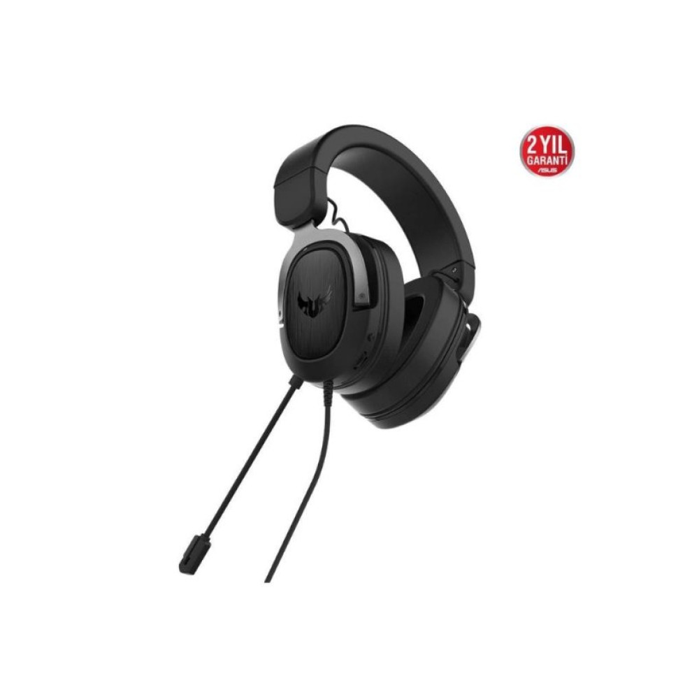 Asus TUF GAMING H3 Gri 7.1 Kablolu Kulak Üstü Oyuncu Kulaklığı Outlet