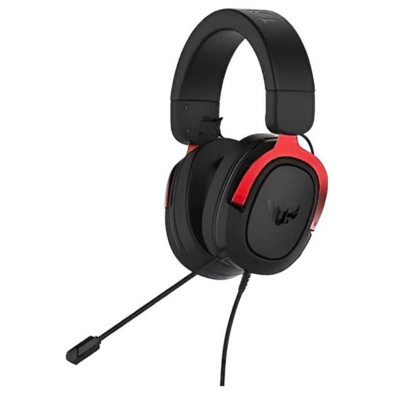 Asus TUF GAMING H3 Kırmızı 7.1 Kablolu Kulak Üstü Oyuncu Kulaklığı Teşhir