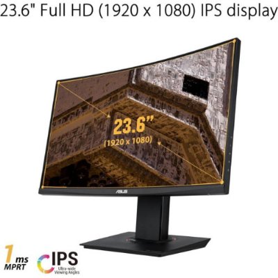 Asus TUF Gaming VG24VQR 23.6" 1 ms Full HD Curved Pivot 165 Hz Oyuncu Monitörü - Outlet