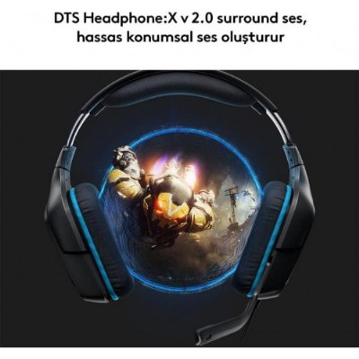 Logitech G432 7.1 Kablolu Kulak Üstü Oyuncu Kulaklığı Outlet