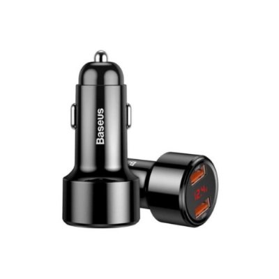 Baseus 45w Hızlı Şarj 4.0,3.0 Dual Usb Çıkışlı Araç Şarj Başlık Outlet