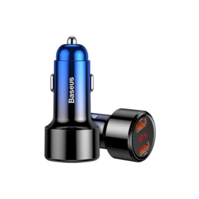 Baseus 45w Hızlı Şarj 4.0,3.0 Dual Usb Çıkışlı Araç Şarj Başlık Outlet