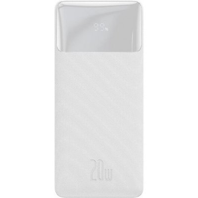 Baseus Bipow Overseas Edition Beyaz 20000 mAh Hızlı Şarj Powerbank