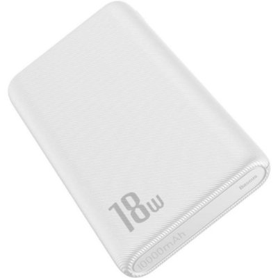 Baseus Bipow 18 W Beyaz 10000 mAh Hızlı Şarj Powerbank - Outlet