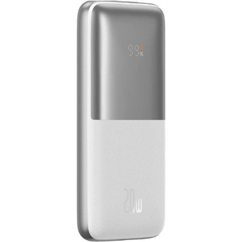 Baseus Bipow Pro Overseas 10000 mAh 20W Dijital Ekranlı Powerbank Beyaz Teşhir