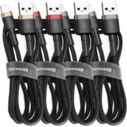 Baseus Type-C Cafule Hızlı Şarj Kablosu USB 3A 1 m - Gr...