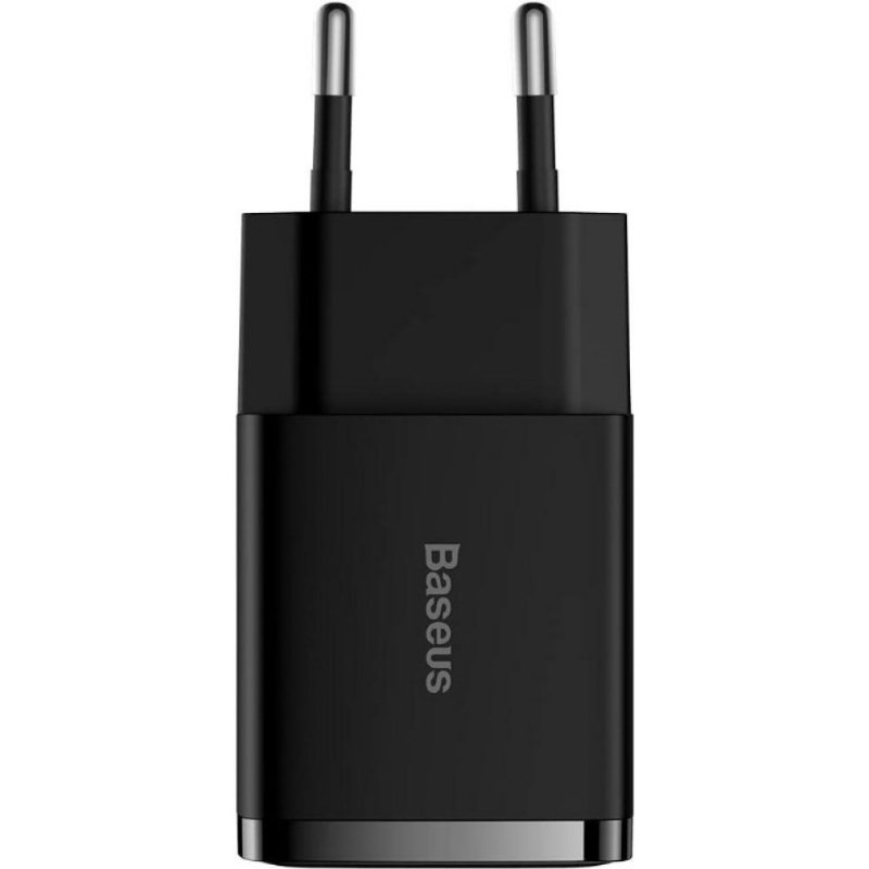 Baseus Compact QC 10.5W USB Siyah Şarj Adaptörü