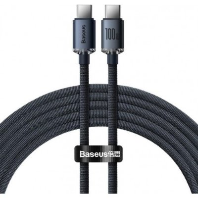 Baseus Crystal Shine 1.2m 100 W Type-C Hızlı Şarj Kablosu Outlet