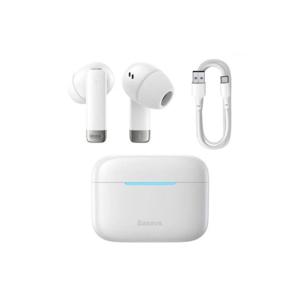 Baseus Bowie E9 TWS Kulak İçi Bluetooth Kulaklık Beyaz