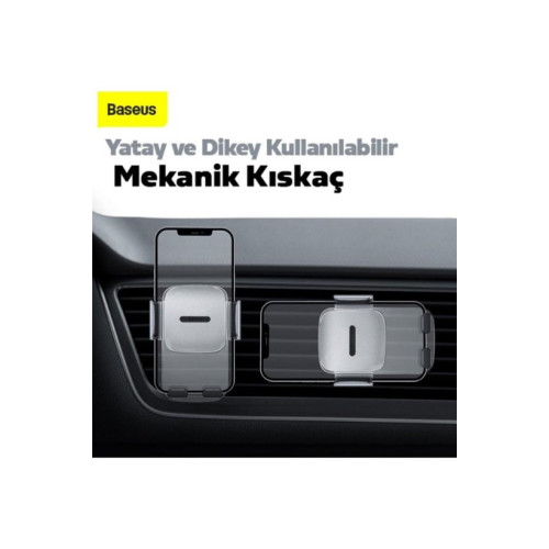 Baseus Easy Control Air Vent Araç İçi Telefon Tutucu
