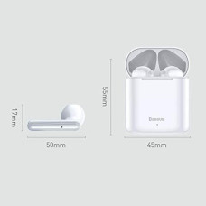 Baseus Encok W09 TWS Kulak İçi Bluetooth Kulaklık Beyaz...