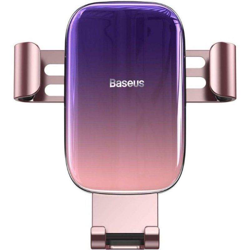 Baseus Glaze Gravity Pembe Araç Telefon Tutucu Teşhir