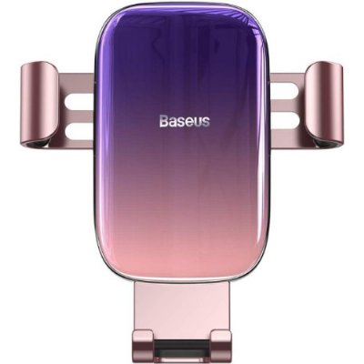 Baseus Glaze Gravity Pembe Araç Telefon Tutucu Teşhir